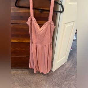Yara Smocked Sweetheart Dress
